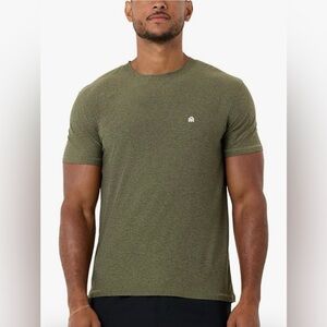 Into the AM Men's T-Shirt | Olive Green | Size Large